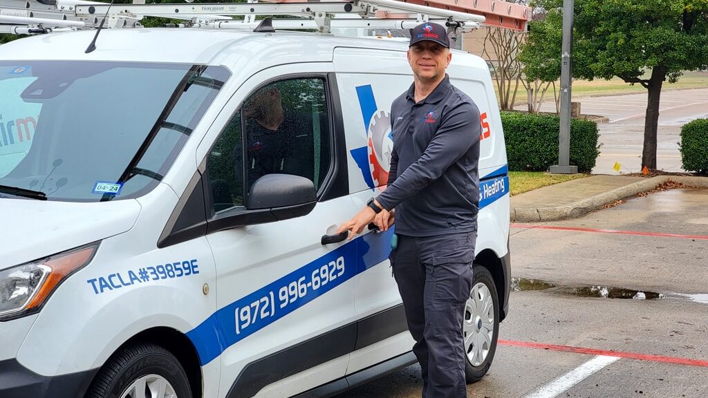 Preventative maintenance for air conditioners.