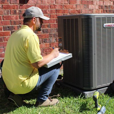 Performing AC system tune up