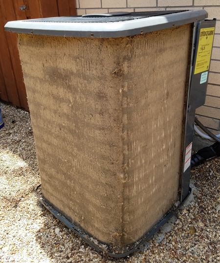 dirty evaporator