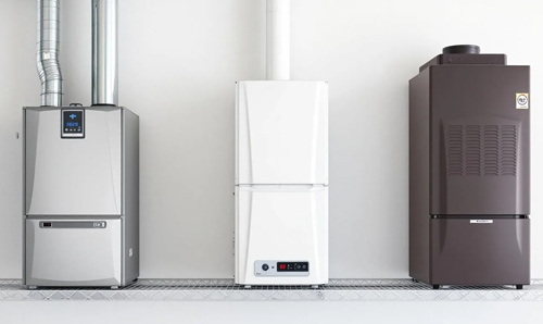 Various types of furnaces